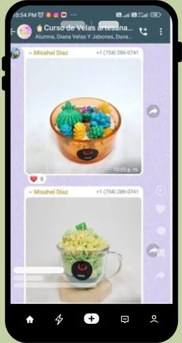 TESTTIMONIO PARA VELAS ARTESANALES 3