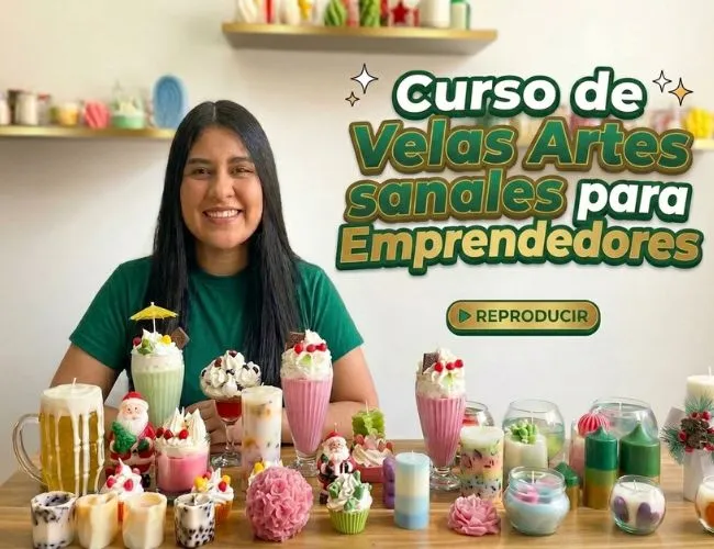 curso de velas artesanales para emprendedores