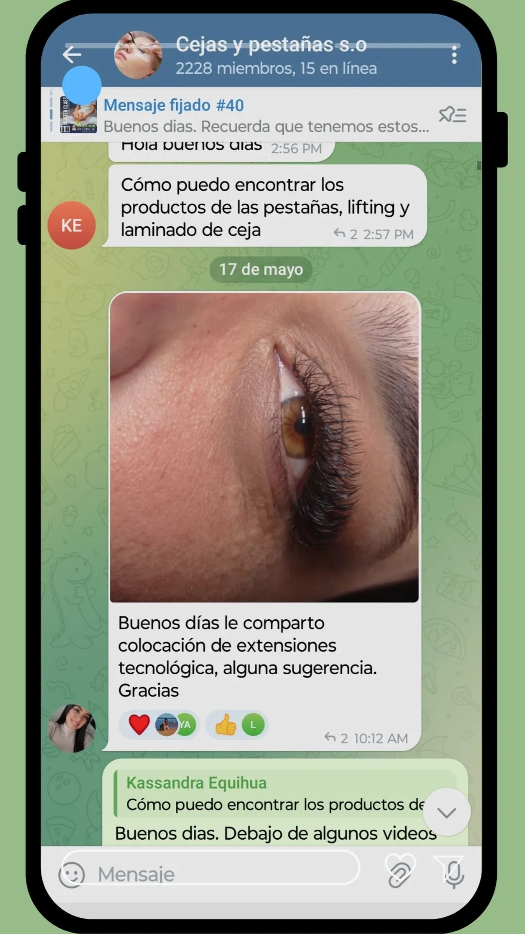 tesimonio de cejas y pestanas 6