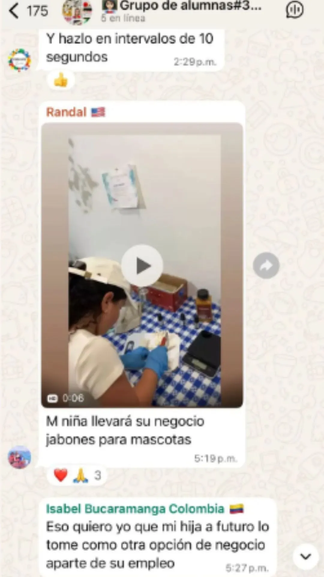 testimonio de Aroma y Arte 4