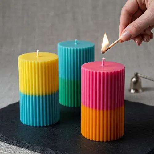 velas de mozaico
