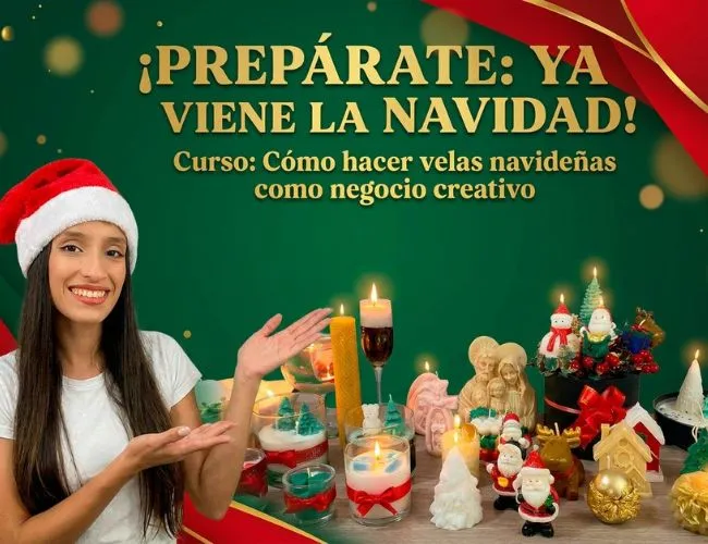 CURSO DE VELAS NAVIDENAS