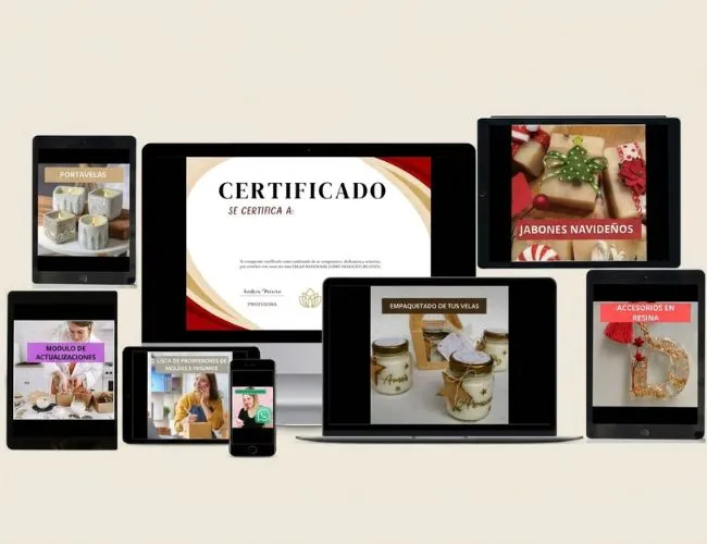 CURSO DE VELAS comestible