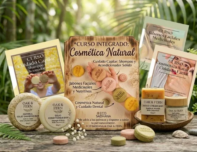 COSMÉTICA NATURAL SÓLIDA
