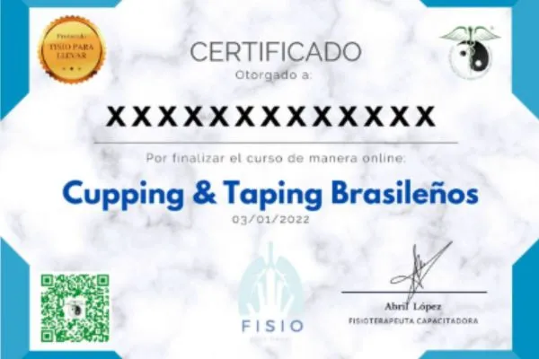 certificado cupping taping Brasileno 2