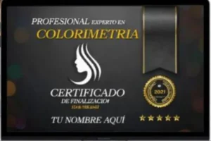 certificado de colorimetria