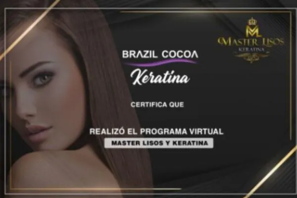 certificado de lisos y keratina