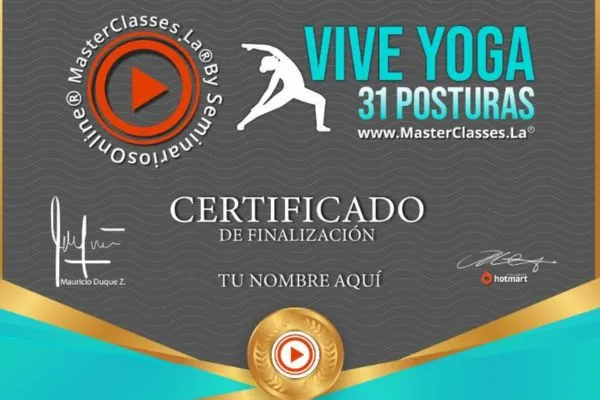 curso de 31 postura de yoga