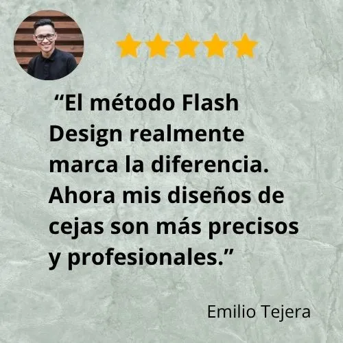 Curso genial DISEÑA CEJAS PERFECTAS CON EL MÉTODO FLASH DESIGN 13 curso de cejas 17