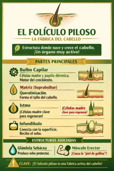 Fisiología del Cabello y el folículo piloso