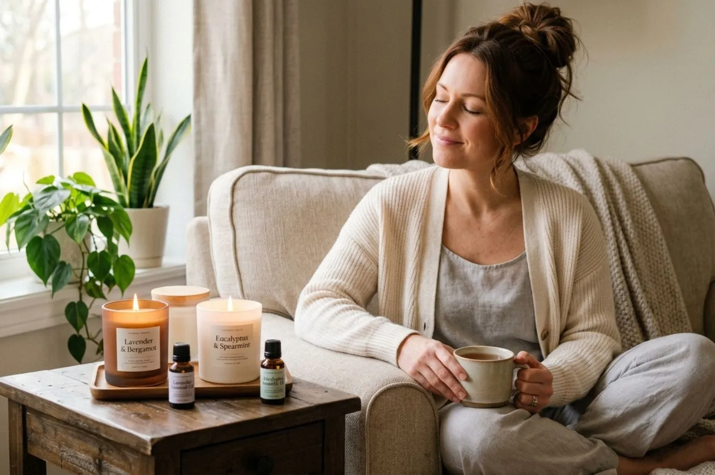Aromaterapia y velas naturales