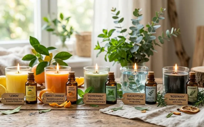 Aromaterapia y velas naturales que despiertan los sentidos