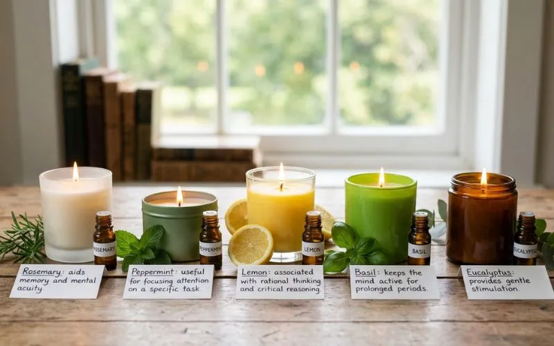 Aromaterapia y velas naturales que mejoran la concentracion