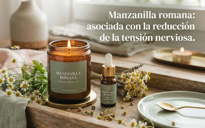 Aromaterapia y velas naturales