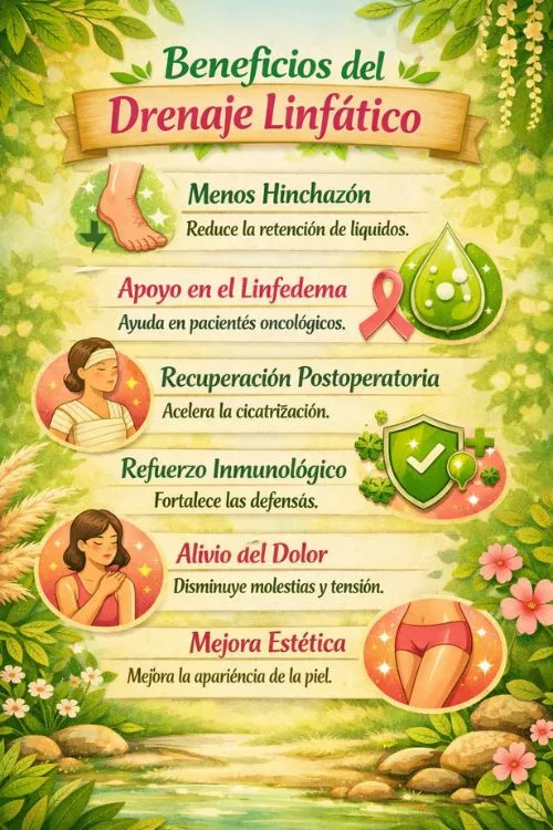 Beneficios del Drenaje Linfatico