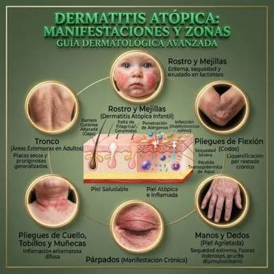 Enfermedades de la Piel Facial DESMATITIS ATOPICA