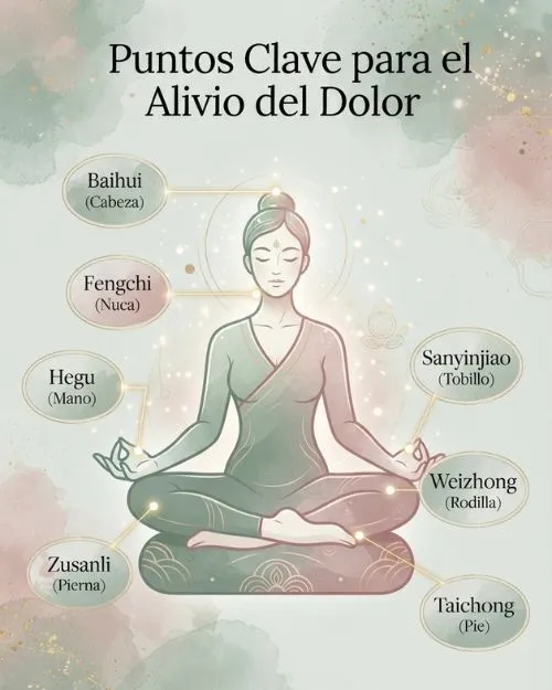 puntos claves para el alivio del dolor