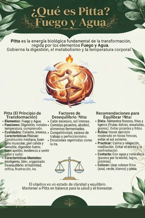 Pitta: la energía de la transformación