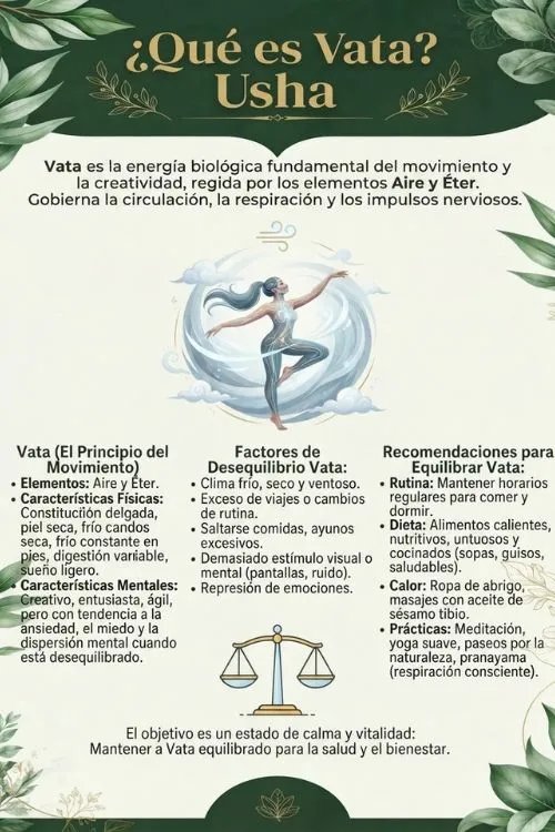 Vata: la energía del movimiento