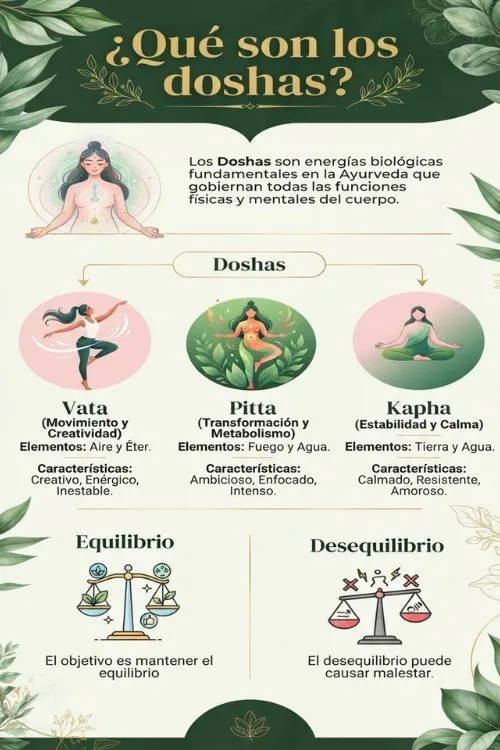 ¿Qué son los doshas?
