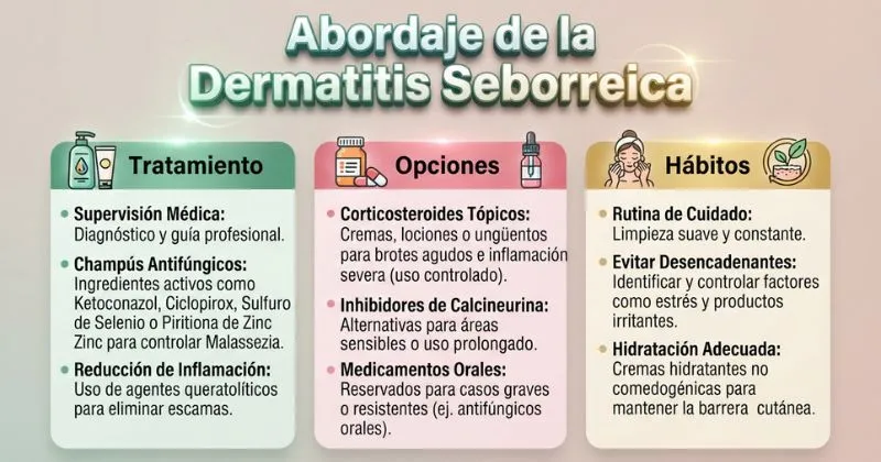 Abordaje de tratamiento de la Dermatitis Seborreica