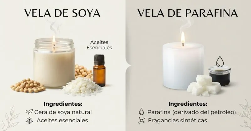Velas naturales y ecológicas