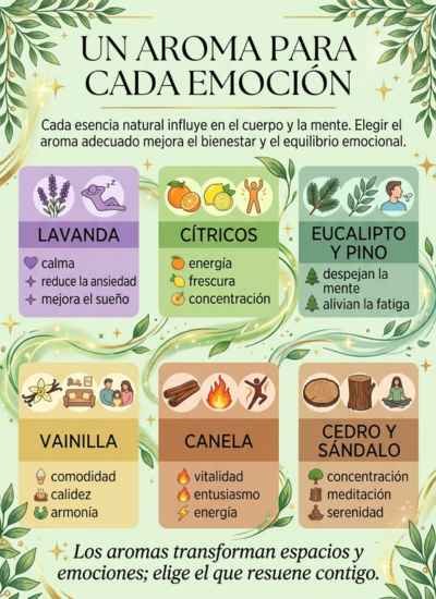 Velas aromáticas naturales y sus aromas confortantes