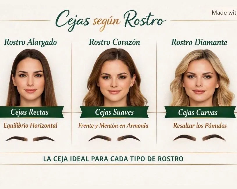 como elegir la forma de las cejas 1