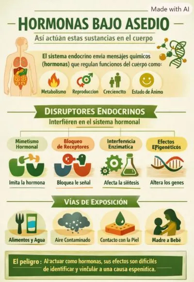 hormonas bajo asedio