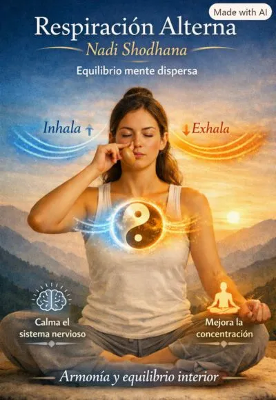 respiracion alterna nadi shodhana