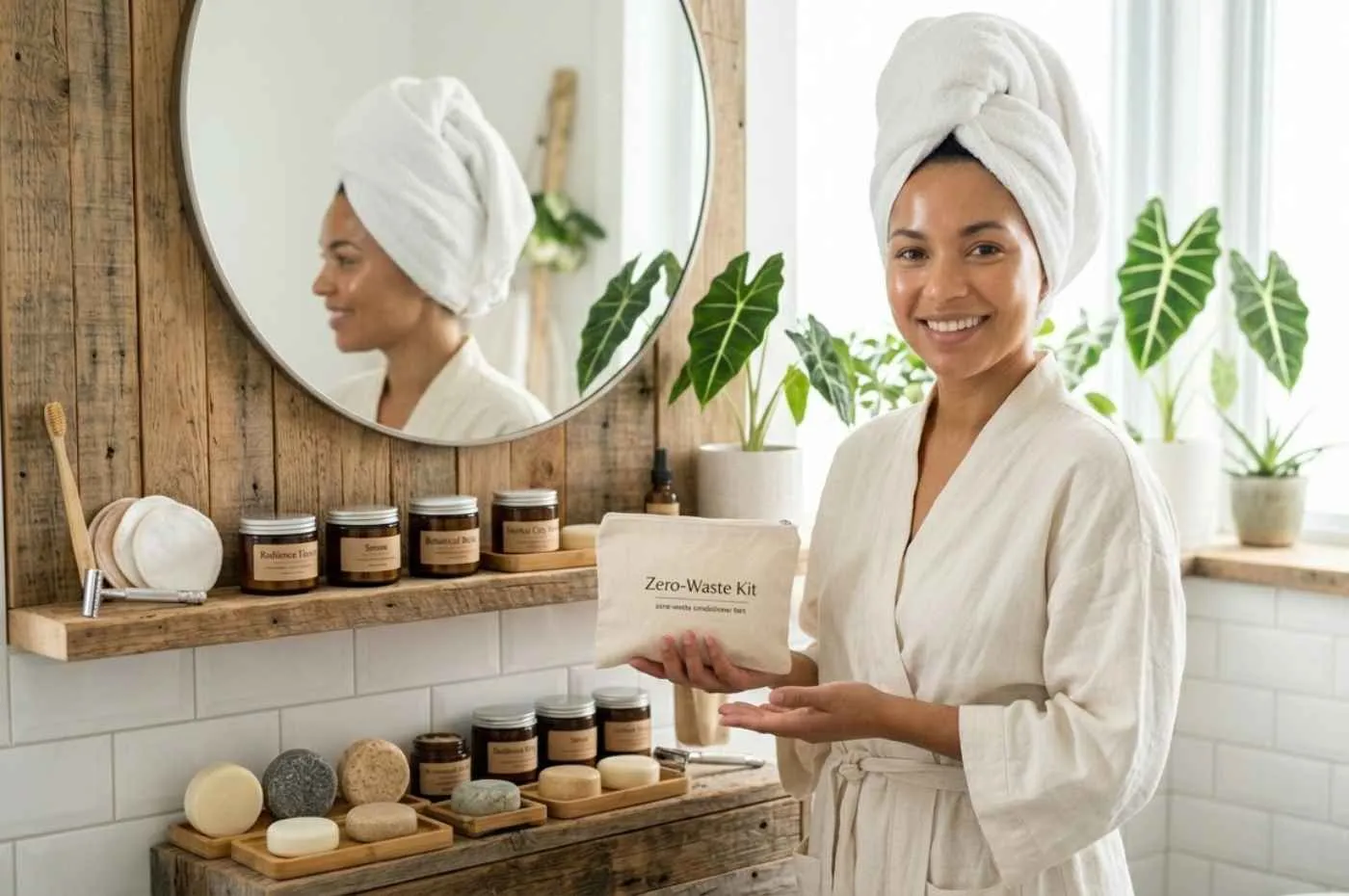 rutina skincare con zero waste