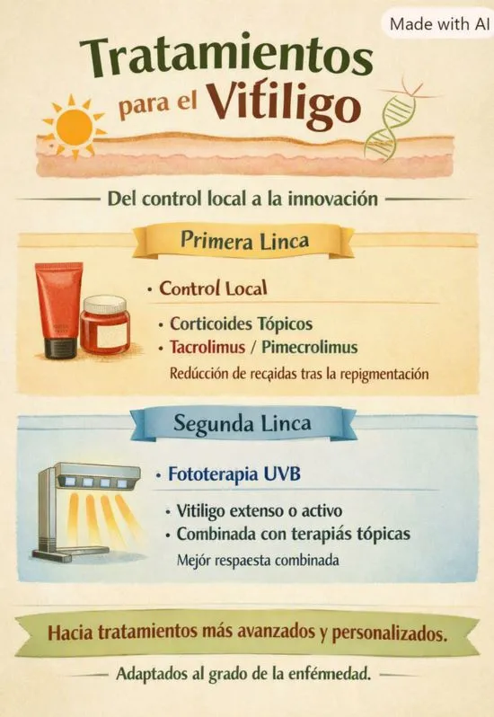 El vitíligo