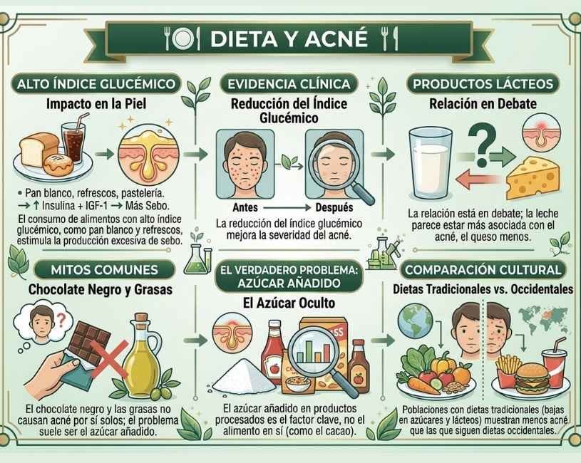 factores que desencadenan el acne 3