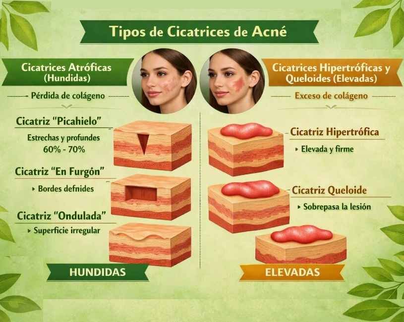 Cicatrices del acné